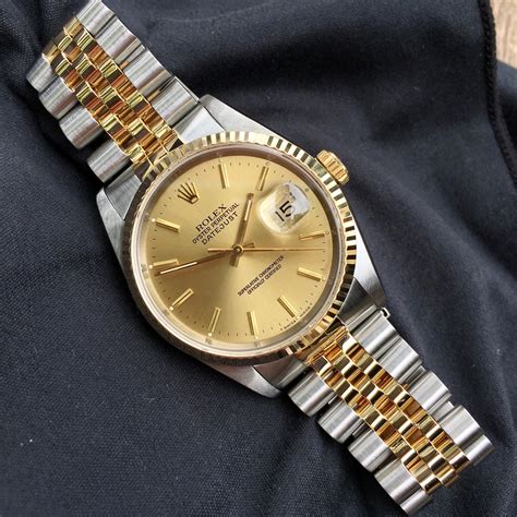 rolex 16233 datejust 36|Rolex Datejust 16233 day night.